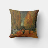 レアリスカンプス(墓地)バイビンセント・ヴァン・ゴッホ クッション (正面)