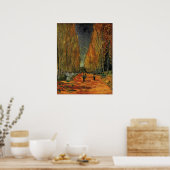 レアリスカンプス(墓地)バイビンセント・ヴァン・ゴッホ ポスター (キッチン)