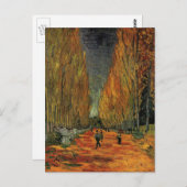 レアリスカンプス（墓地）バイビンセント・ヴァン・ゴッホ ポストカード (正面/裏面)