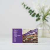 レアルピレス(F724)ヴァンゴッホファインアート 名刺 (スタンド正面)