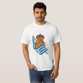 レアル・ソシエダ フットボールアパレル Tシャツ (正面フル)