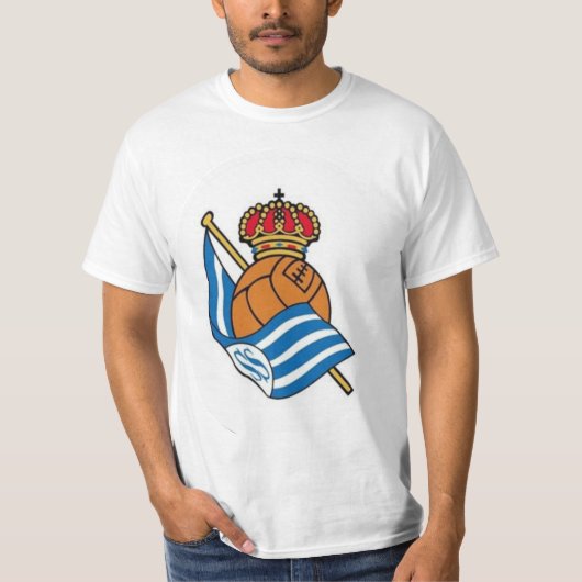 レアル・ソシエダ フットボールアパレル Tシャツ (正面)