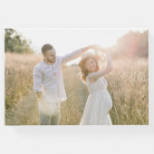 レアンダー結婚ワイルドフラワー ゲストブック (裏面)