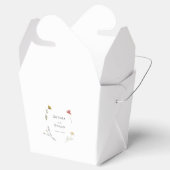 レアンダー結婚ワイルドフラワー フェイバーボックス (オープン)