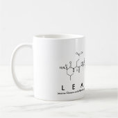 レアンドレペプチド名mug コーヒーマグカップ (左)