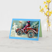 レアヴィンテージサンタファンシーイン車の画像の変更 カード (黄色い花)