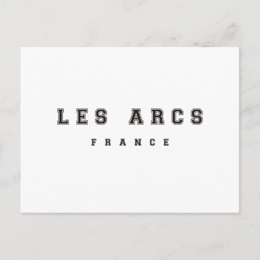 レアークスフランス ポストカード (正面)