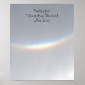 レアースパイリング逆さレインボーNJ ポスター (正面)