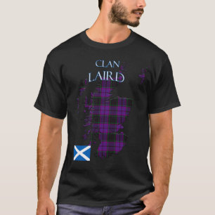 レアードスコティッシュクランタータンチェックスコットランド Tシャツ