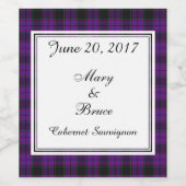 レアード・スコティ結婚ッシュのワインラベル ワインラベル (シングルラベル)