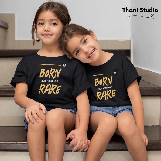 レア生まれリープイヤー女子2月29日誕生日 Tシャツ