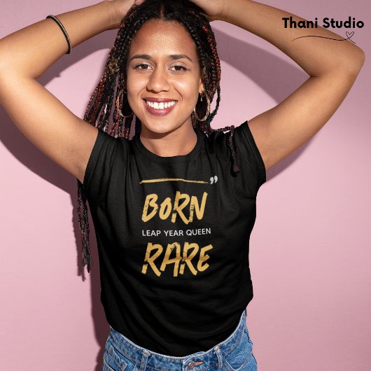 レア生まれーリープイヤー女王2月29日誕生日 Tシャツ