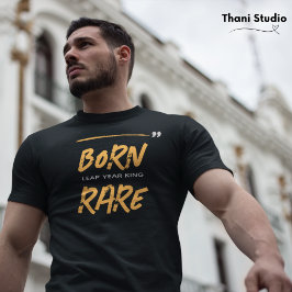 レア生まれー閏年キング2月29日誕生日 Tシャツ