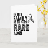 レア病認識度デイゼブラリボン カード (黄色い花)