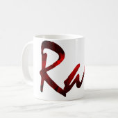 レア コーヒーマグカップ (正面左)