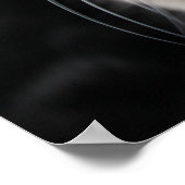 レア・ブルーのマーリング・ベンガル猫の写真 ポスター (角)