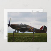 レア・ホーカー・ハリケーン ポストカード (正面/裏面)