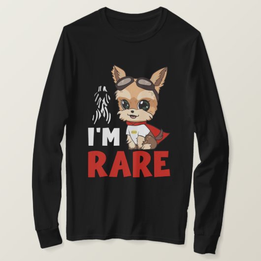 レアJJソロ黒長袖ティー Tシャツ (デザイン正面)