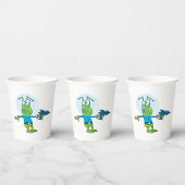 レイおもしろいガンSci-Fi宇宙侵入者とのエイリアン 紙コップ