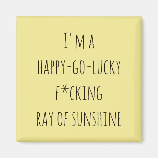 レイおもしろい・オブ・サンシャイン引用文 マグネット (正面)