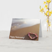 レイかわいらしオンマウイビーチ カード (黄色い花)