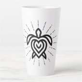 レイのロゴラテマグカップ カフェラテマグ (正面)
