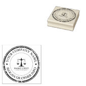 レイアウトをにカスタムする ラバースタンプ (押印)