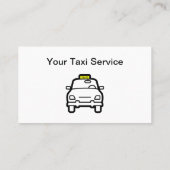 レイアウトモダンタクシー 名刺 (裏面)