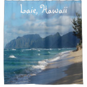 レイエビーチハワイのシャワーカーテン シャワーカーテン (正面)