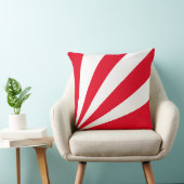 レイエレガント赤と白ズ クッション (椅子)