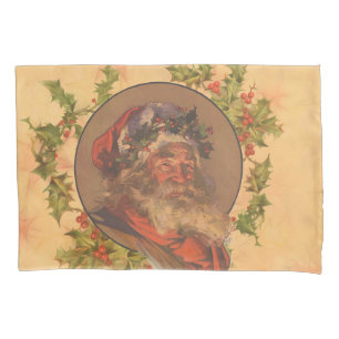 レイエンデッカーのヴィクトリアン風アンティークなクリスマスの父 枕カバー