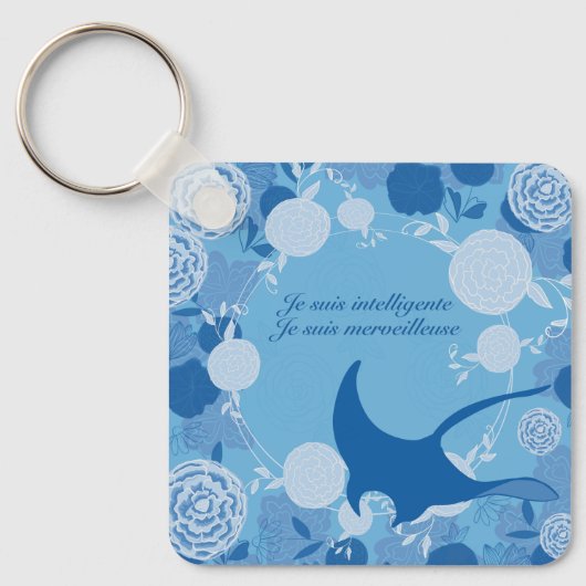 レイエ、フルーアドヴィ、オレンジ、マンダラ、禅、チャクラ、 キーホルダー (正面)