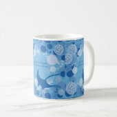 レイエ、フルーアドヴィ、オレンジ、マンダラ、禅、チャクラ、 コーヒーマグカップ (正面右)