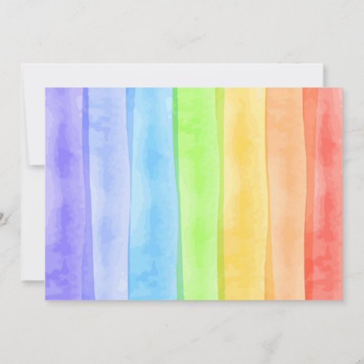 レイオブサンシャインオンザウェイベビーシャワー招待状 招待状 (裏面)