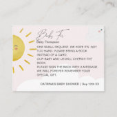 レイオブサンシャインクラウドガールブックスフォーベビースモール エンクロージャーカード (正面)