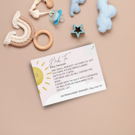 レイオブサンシャインクラウドガールブックスフォーベビースモール エンクロージャーカード