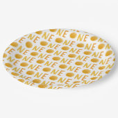 レイオブサンシャインボホサンバースデーパーティー ペーパープレート (アングル)