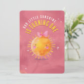 レイオブジョイ – サンシャインファースト誕生日パーティー 招待状 (スタンド正面)