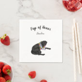 レイカクテルナプキンズ付きブラックラボ スタンダードカクテルナプキン (インサイチュ)