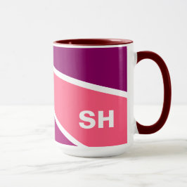 レイカラフルズカスタムモノグラムマグス マグカップ