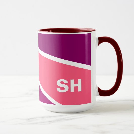 レイカラフルズカスタムモノグラムマグス マグカップ (右)