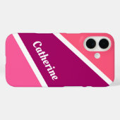 レイカラフルズ名前をカスタムするの電話ケース Case-Mate iPhoneケース (裏面 (横))