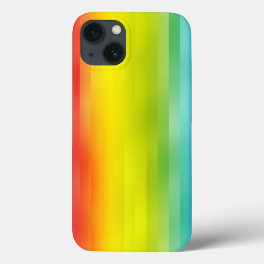 レイカラフルンボストライプーiPadエアケース Case-Mate iPhoneケース (裏面)