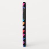 レイカラフルンボーハートパーソナライズされた Case-Mate iPhoneケース (裏面/左)