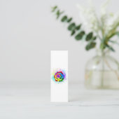 レイカラフルンボーバラ スキニー名刺 (スタンド正面)