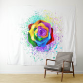 レイカラフルンボーバラ タペストリー (インサイチュ(横))