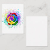 レイカラフルンボーバラ 割引カード (正面/裏面)