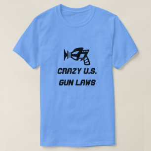 レイガンと熱狂する米国の銃法 Tシャツ