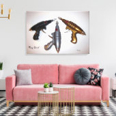 レイガンズアートオンキャンバス キャンバスプリント (インサイチュ (リビング))