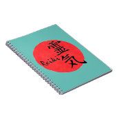 レイキの書体と文字 1 ノートブック (右側)